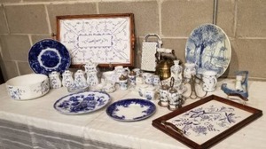 lot 117 image: Collection of German, Dutch and Belgian Blue and White Porcelain