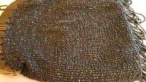 lot 57 image: Victorian Beaded Handbag Purse