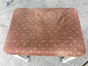 lot 76 image: Vintage Wooden Stool