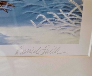 lot 166 image: Framed Daniel Smith Duck Print