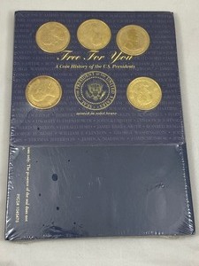 lot 33 image: Sealed A Coin History of the U.S. Presidents