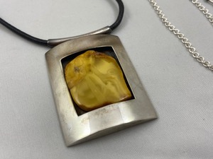 lot 47 image: Lot of 5 Sterling Silver Necklaces