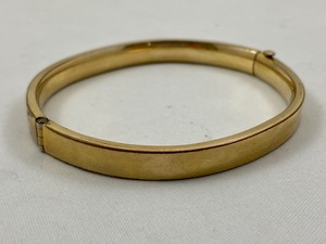 lot 83 image: Antique Gold Filled Bracelet w Detailed Design