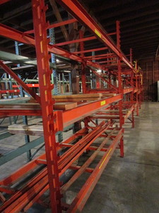 lot 109 image: RACK ENGINEERED PALLET RACKING