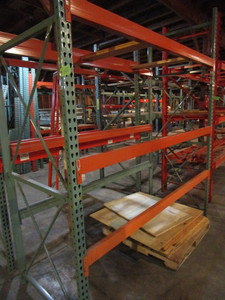 lot 108 image: TEARDROP PALLET RACKING