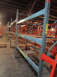 lot 110 image: TEARDROP PALLET RACKING