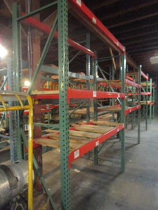 lot 119 image: TEARDROP PALLET RACKING