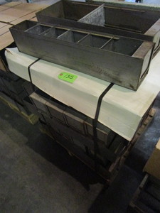 lot 135 image: STEEL STORAGE BINS