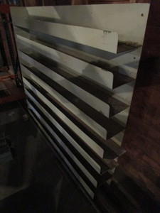 lot 147 image: STEEL BAR STOCK STORAGE RACK