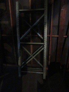 lot 154 image: TEARDROP PALLET RACKING - LOOSE