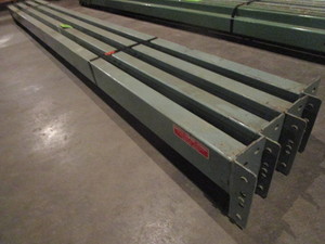 lot 186 image: TEARDROP PALLET RACKING CROSS BEAMS - BANDED