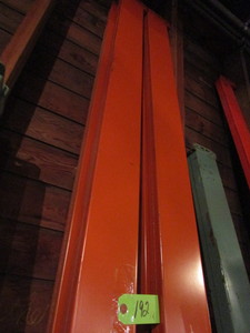 lot 192 image: TEARDROP PALLET RACKING CROSS BEAMS - LOOSE