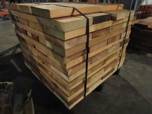 lot 198 image: A PALLET OF PALLET RACKING SLATS