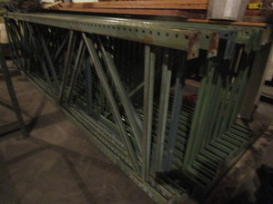 lot 166 image: TEARDROP PALLET RACKING - LOOSE