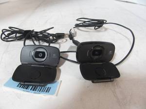 Lot of 2x Logictech Web Cams