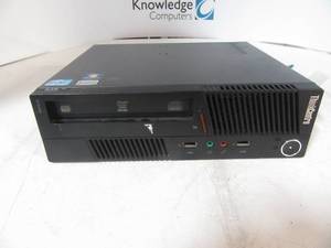 Lenovo ThinkCentre M91p&nbspIntel(R) Core(TM) i5-2400S CPU  2.50GHz4GB RAM 500 GB HD&nbsp