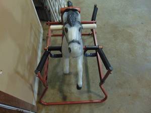 lot 37 image: Rocking Horse