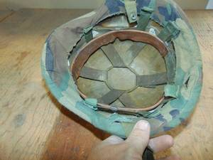 lot 45 image: Camouflage Helmet