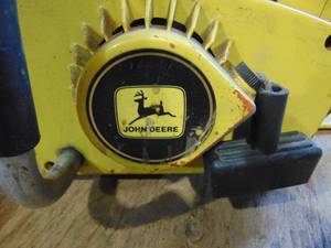 lot 63 image: John Deere Chainsaw