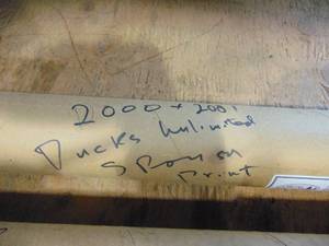 lot 86 image: Tubes of Ducks Unlimited Prints
