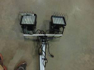lot 134 image: Shop Light on Stand