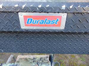 lot 150 image: Duralast Truck Tool Box