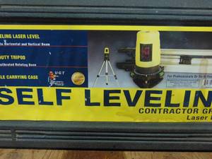 lot 182 image: Self Leveling Contractors Level