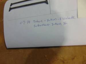 lot 188 image: Luggage Carrier Cross Rails Package
