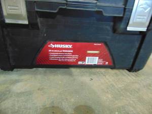 lot 197 image: (2) Plastic Tool Boxes