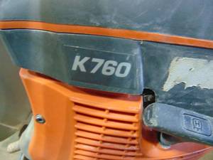 lot 207 image: Husvarna K760 Concrete Saw