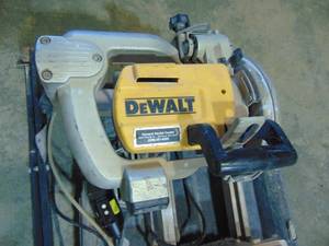 lot 218 image: Dewalt Tile Saw With Stand
