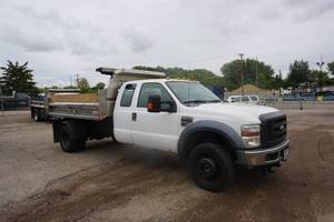 2008 Ford F-550 XL Super Duty Dually Dump Truck, Sanding Truck