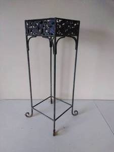 lot 108 image: Metal Plant Stand AS-IS