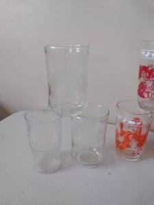 lot 113 image: Collection of Vintage Juice Glasses