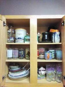 lot 164 image: Contents of Kitchen Cabinet