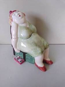 lot 168 image: Erika Oller Ceramic Cookie Jar