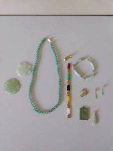 lot 184 image: Jade & Asian-Inspired Jewelry