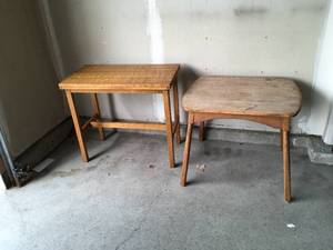 lot 206 image: Pair of Old Tables