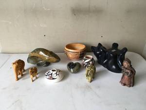 lot 236 image: Lot of Collectible Sculptures