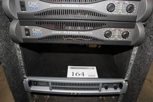lot 165 image: QSC Rack-Mount Stereo Amplifier Pro 3400 Watt PLX3402