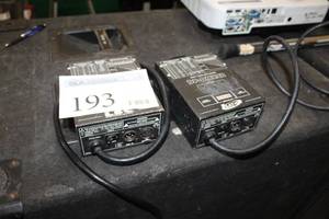 lot 193 image: Lot of (2) Elation Professional 4-Channel Light Dimmer DP-DMX4B