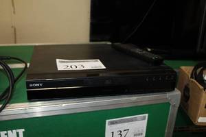 lot 203 image: Sony Blu-ray Disc Player BDP-8300