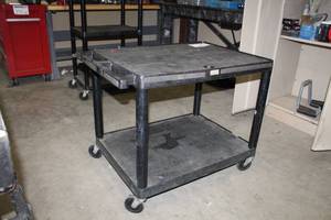 lot 245 image: Utility Cart 2-Tier