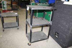 lot 249 image: Utility Cart 3-Tier