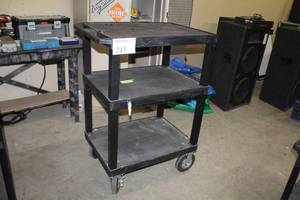 lot 243 image: Utility Cart 3-Tier