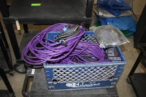 lot 230 image: Misc. Speaker Cables with Neutrik Speakon Plugs