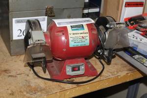 lot 269 image: Northern Industrial Tools 5in. Bench Grinder