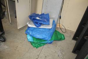 lot 251 image: Plastic Tarps