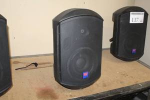 lot 118 image: Impact Bookshelf Stereo Speaker 80