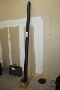 lot 444 image: Hanging Projection Screen with Electric Motor 9-12ft.